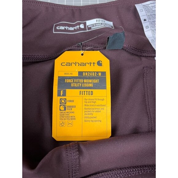 Carhartt Women's Brown Leggings - Picture 4 of 9